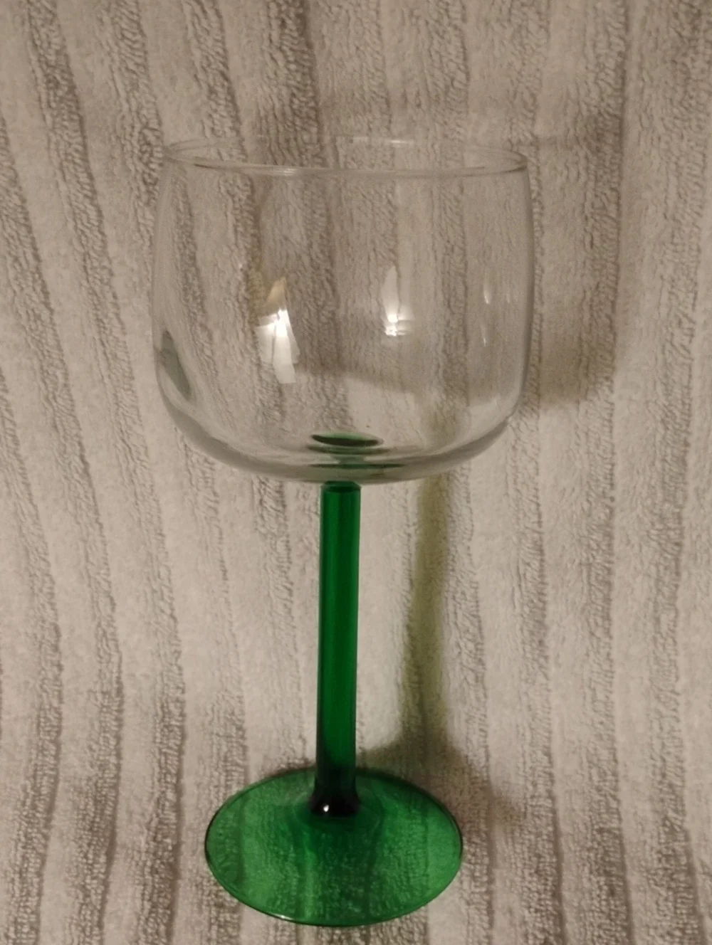 Vintage Green Aperitif Luminarc Stemware